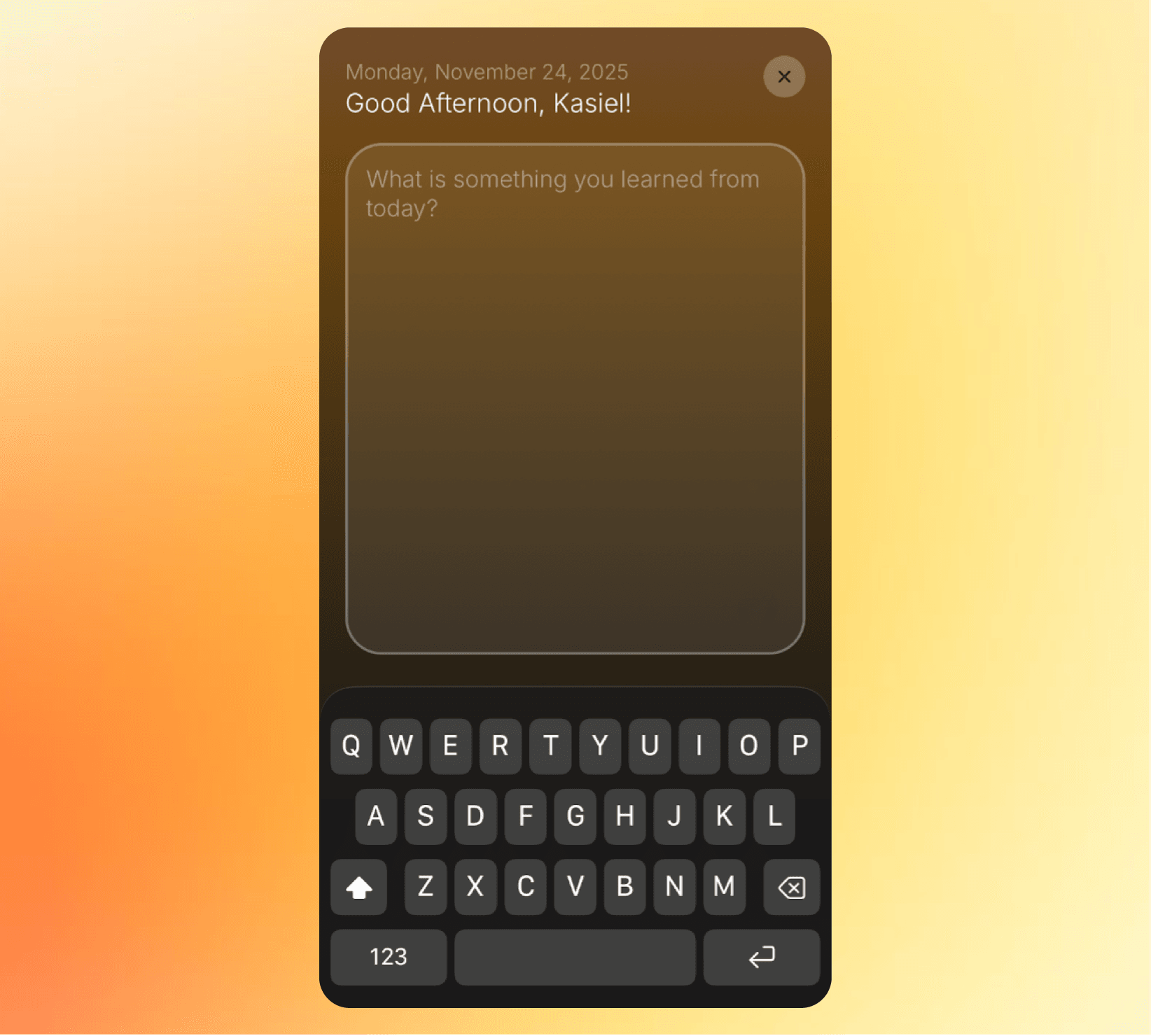 Journalling Made Effortless
